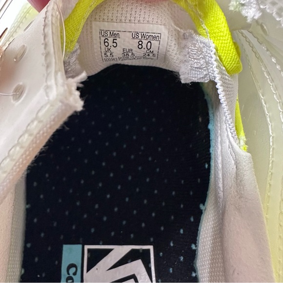 Vans Comfycush Slip Skool NWT yellow checkerboard women’s 8 - Picture 11 of 11